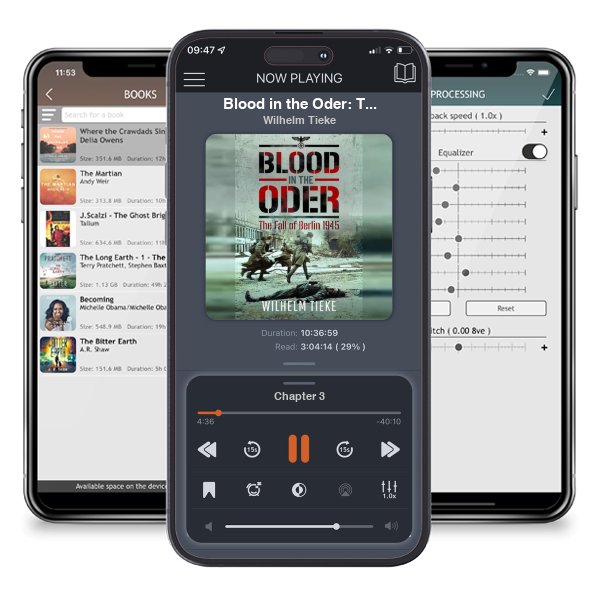 Download fo free audiobook Blood in the Oder: The Fall of Berlin, 1945 by Wilhelm Tieke and listen anywhere on your iOS devices in the ListenBook app.