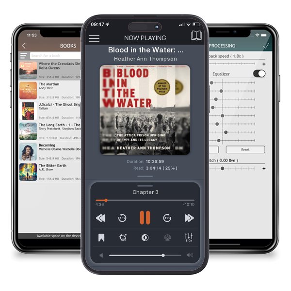 Download fo free audiobook Blood in the Water: The Attica Prison Uprising of 1971 and... by Heather Ann Thompson and listen anywhere on your iOS devices in the ListenBook app.