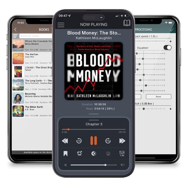 Download fo free audiobook Blood Money: The Story of Life, Death, and Profit Inside... by Kathleen McLaughlin and listen anywhere on your iOS devices in the ListenBook app.