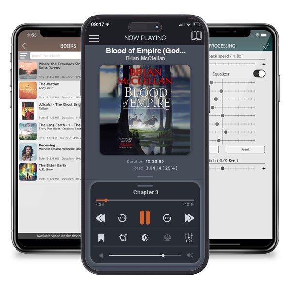 Download fo free audiobook Blood of Empire (Gods of Blood and Powder, #3) by Brian McClellan and listen anywhere on your iOS devices in the ListenBook app.