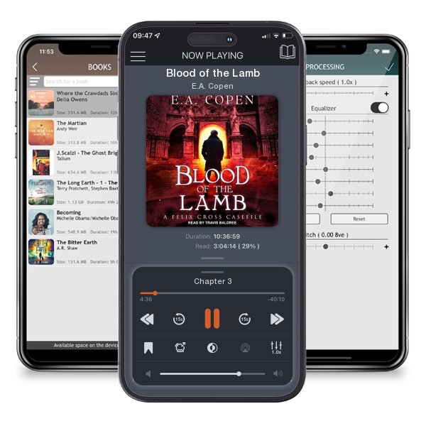 Download fo free audiobook Blood of the Lamb by E.A. Copen and listen anywhere on your iOS devices in the ListenBook app.