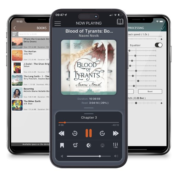 Download fo free audiobook Blood of Tyrants: Book Eight of Temeraire by Naomi Novik and listen anywhere on your iOS devices in the ListenBook app.