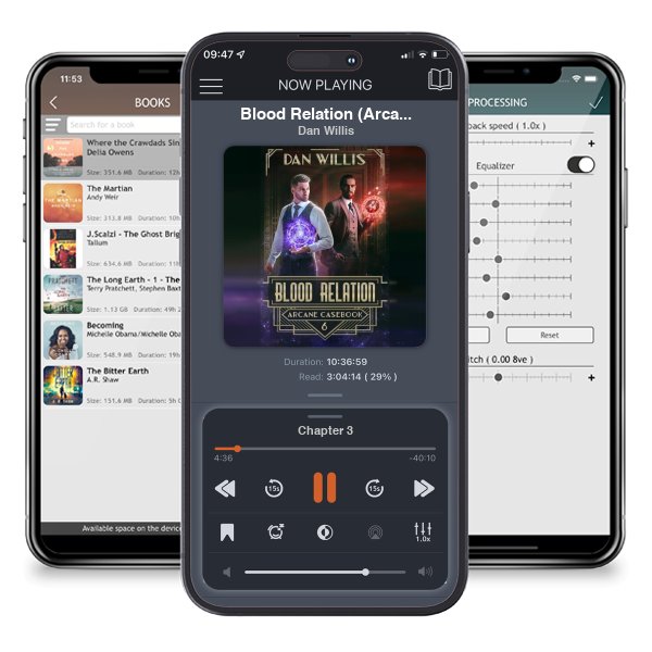 Download fo free audiobook Blood Relation (Arcane Casebook Book 6) by Dan Willis and listen anywhere on your iOS devices in the ListenBook app.