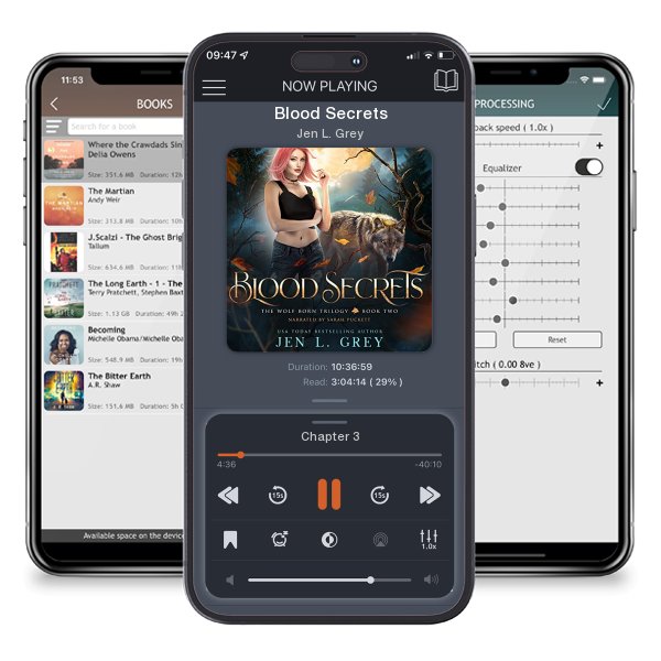 Download fo free audiobook Blood Secrets by Jen L. Grey and listen anywhere on your iOS devices in the ListenBook app.