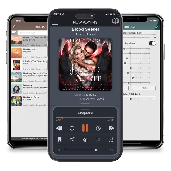 Download fo free audiobook Blood Seeker by Lexi C. Foss and listen anywhere on your iOS devices in the ListenBook app.