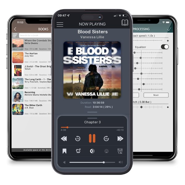 Download fo free audiobook Blood Sisters by Vanessa Lillie and listen anywhere on your iOS devices in the ListenBook app.