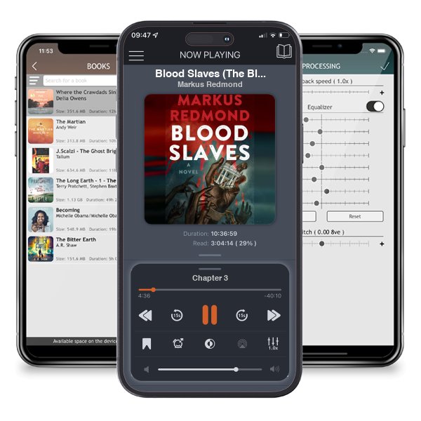Download fo free audiobook Blood Slaves (The Blood Saga Book 1) by Markus Redmond and listen anywhere on your iOS devices in the ListenBook app.