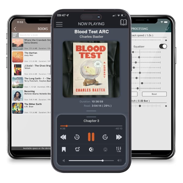 Download fo free audiobook Blood Test ARC by Charles Baxter and listen anywhere on your iOS devices in the ListenBook app.