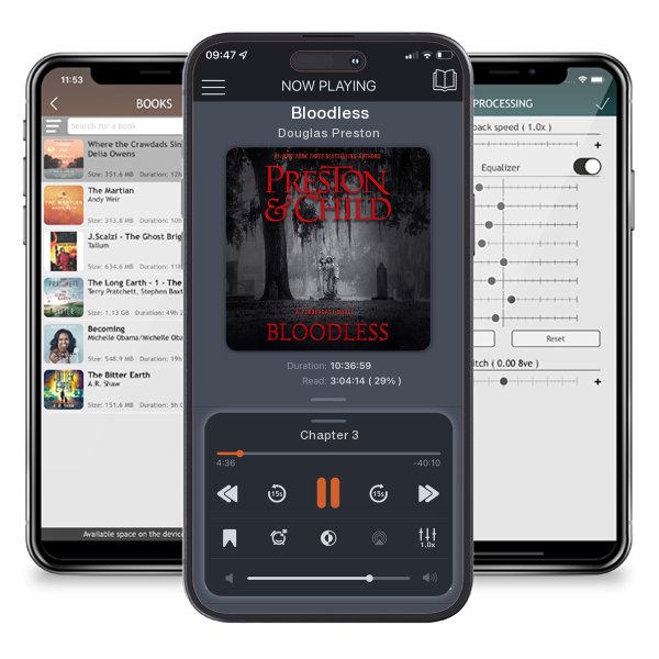Download fo free audiobook Bloodless by Douglas Preston and listen anywhere on your iOS devices in the ListenBook app.