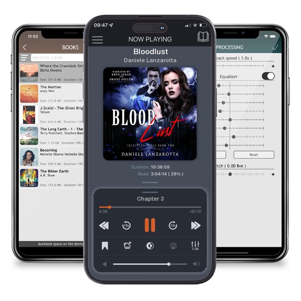 Download fo free audiobook Bloodlust by Daniele Lanzarotta and listen anywhere on your iOS devices in the ListenBook app.