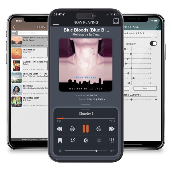 Download fo free audiobook Blue Bloods (Blue Bloods, #1) by Melissa de la Cruz and listen anywhere on your iOS devices in the ListenBook app.
