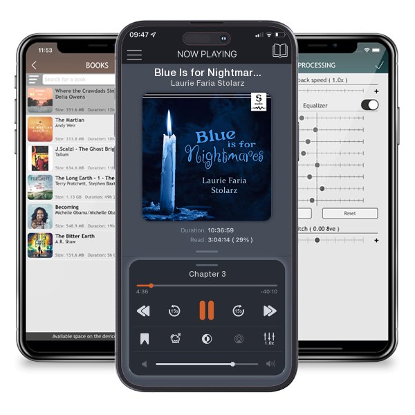 Download fo free audiobook Blue Is for Nightmares by Laurie Faria Stolarz and listen anywhere on your iOS devices in the ListenBook app.