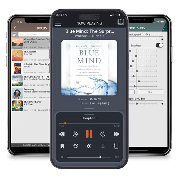 Download fo free audiobook Blue Mind: The Surprising Science That Shows How Being Near,... by Wallace J. Nichols and listen anywhere on your iOS devices in the ListenBook app.