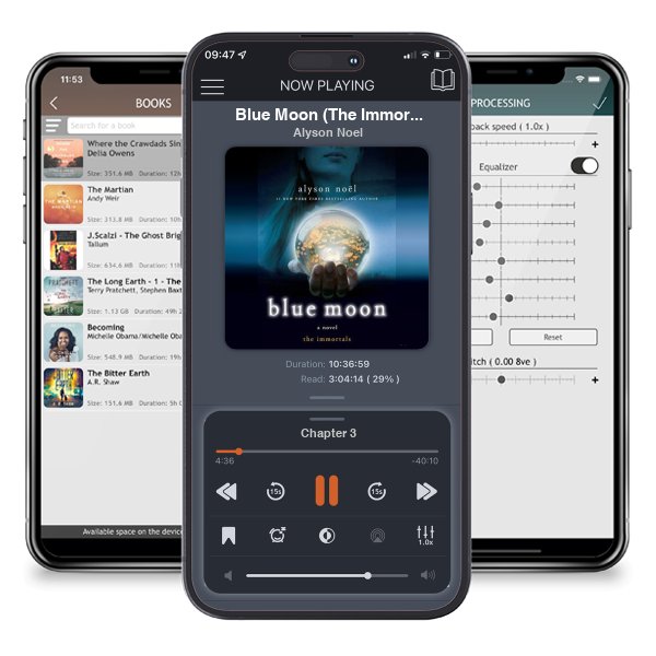 Download fo free audiobook Blue Moon (The Immortals, #2) by Alyson Noel and listen anywhere on your iOS devices in the ListenBook app.