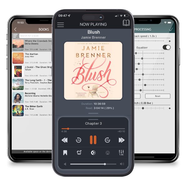 Download fo free audiobook Blush by Jamie Brenner and listen anywhere on your iOS devices in the ListenBook app.