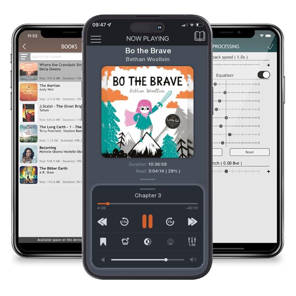 Download fo free audiobook Bo the Brave by Bethan Woollvin and listen anywhere on your iOS devices in the ListenBook app.