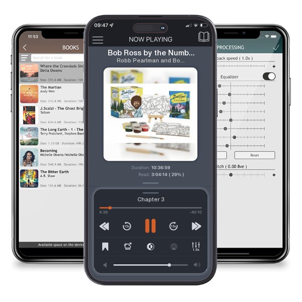 Download fo free audiobook Bob Ross by the Numbers by Robb Pearlman and Bob Ross and listen anywhere on your iOS devices in the ListenBook app.