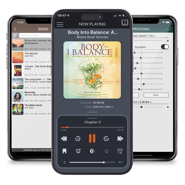 Download fo free audiobook Body Into Balance: An Herbal Guide to Holistic Self-Care by Maria Noel Groves and listen anywhere on your iOS devices in the ListenBook app.