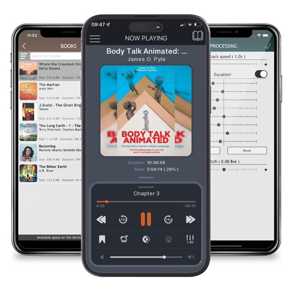Download fo free audiobook Body Talk Animated: The Big Kid's Course in Body Language--FUN Fundamentals in your life and in animated movies by James O. Pyle and listen anywhere on your iOS devices in the ListenBook app.