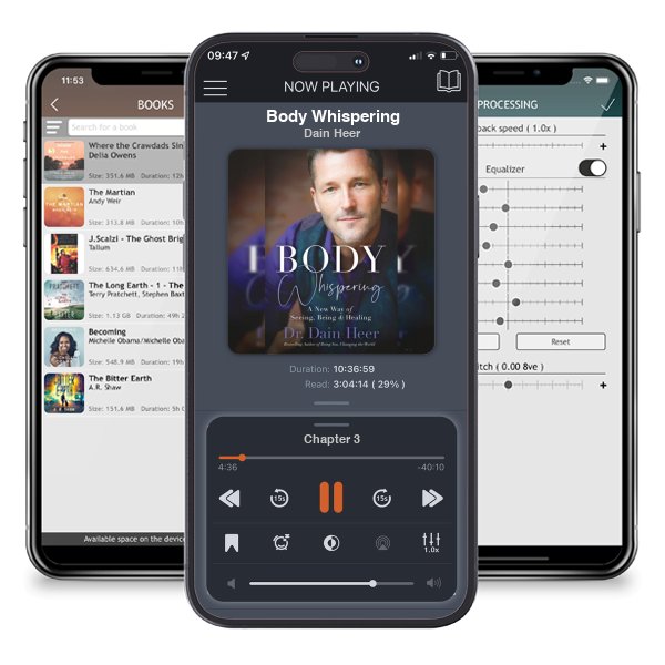 Download fo free audiobook Body Whispering by Dain Heer and listen anywhere on your iOS devices in the ListenBook app.