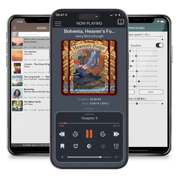 Download fo free audiobook Bohemia, Heaven's Forge by Jerry McCollough and listen anywhere on your iOS devices in the ListenBook app.