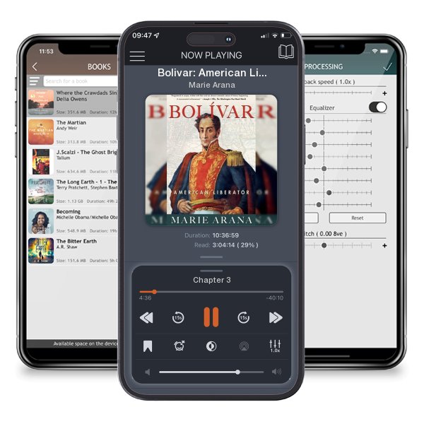 Download fo free audiobook Bolivar: American Liberator by Marie Arana and listen anywhere on your iOS devices in the ListenBook app.