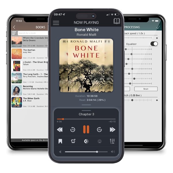 Download fo free audiobook Bone White by Ronald Malfi and listen anywhere on your iOS devices in the ListenBook app.