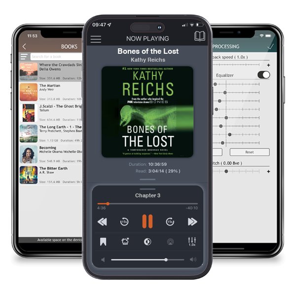 Download fo free audiobook Bones of the Lost by Kathy Reichs and listen anywhere on your iOS devices in the ListenBook app.