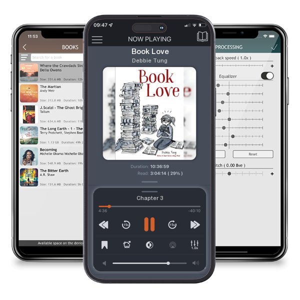 Download fo free audiobook Book Love by Debbie Tung and listen anywhere on your iOS devices in the ListenBook app.