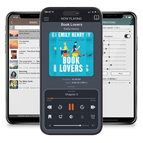Download fo free audiobook Book Lovers by Emily Henry and listen anywhere on your iOS devices in the ListenBook app.