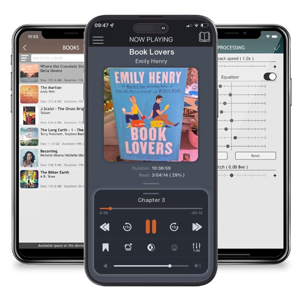 Download fo free audiobook Book Lovers by Emily Henry and listen anywhere on your iOS devices in the ListenBook app.