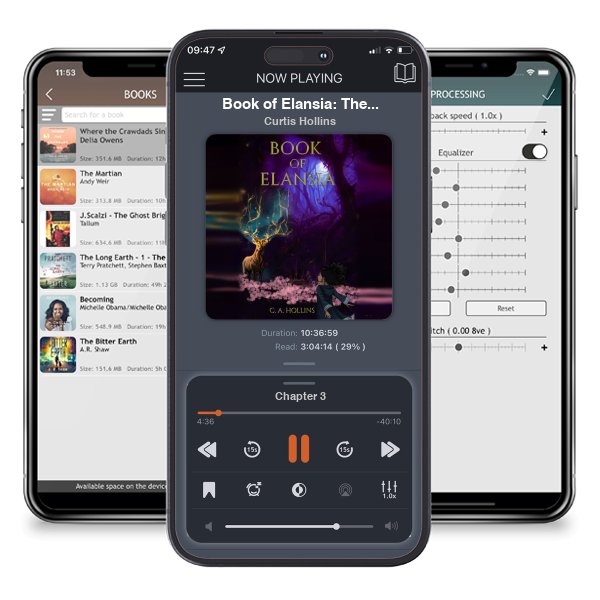 Download fo free audiobook Book of Elansia: The Hapless Child and the Forlorn God by Curtis Hollins and listen anywhere on your iOS devices in the ListenBook app.