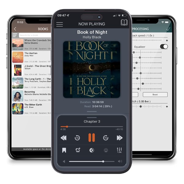 Download fo free audiobook Book of Night by Holly Black and listen anywhere on your iOS devices in the ListenBook app.