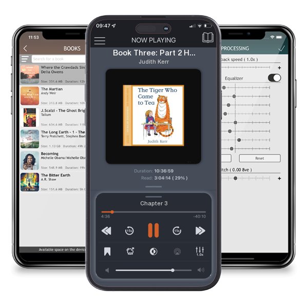Download fo free audiobook Book Three: Part 2 Herobrine’s Message by Judith Kerr and listen anywhere on your iOS devices in the ListenBook app.