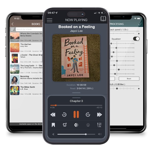 Download fo free audiobook Booked on a Feeling by Jayci Lee and listen anywhere on your iOS devices in the ListenBook app.