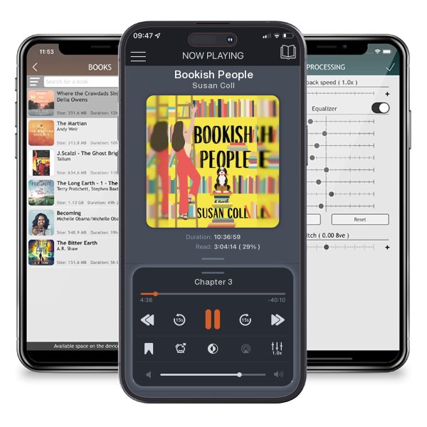 Download fo free audiobook Bookish People by Susan Coll and listen anywhere on your iOS devices in the ListenBook app.