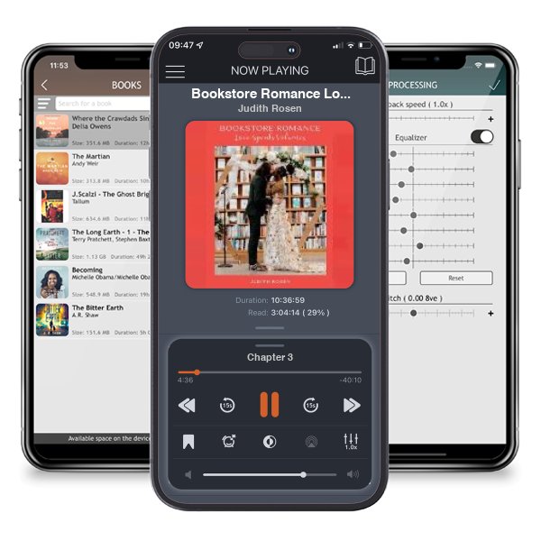 Download fo free audiobook Bookstore Romance Love Speaks Volumes by Judith Rosen and listen anywhere on your iOS devices in the ListenBook app.