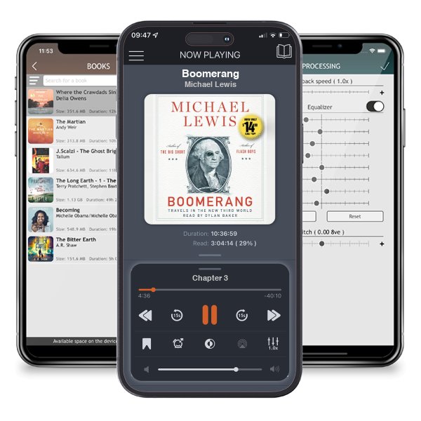 Download fo free audiobook Boomerang by Michael Lewis and listen anywhere on your iOS devices in the ListenBook app.