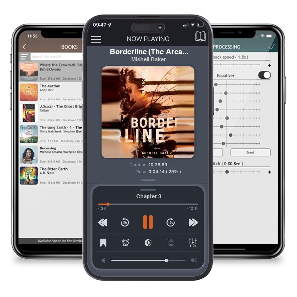Download fo free audiobook Borderline (The Arcadia Project, #1) by Mishell Baker and listen anywhere on your iOS devices in the ListenBook app.