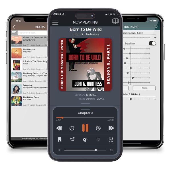 Download fo free audiobook Born to Be Wild by John G. Hartness and listen anywhere on your iOS devices in the ListenBook app.