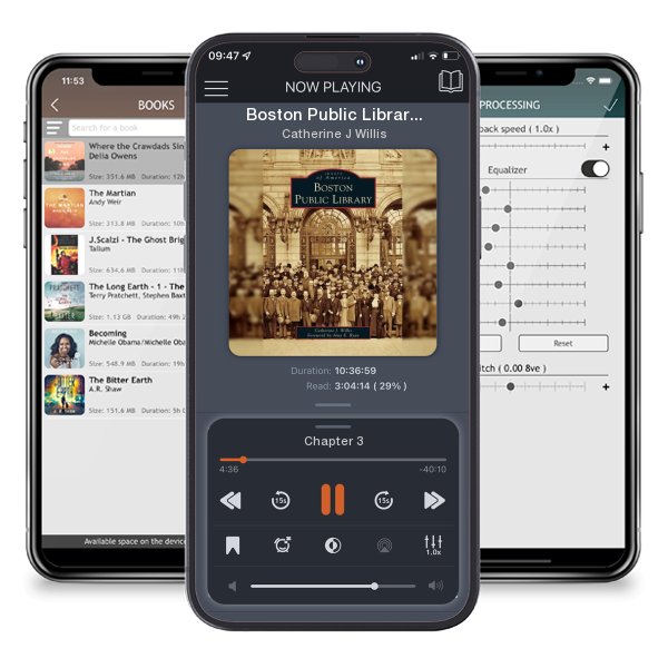 Download fo free audiobook Boston Public Library by Catherine J Willis and listen anywhere on your iOS devices in the ListenBook app.