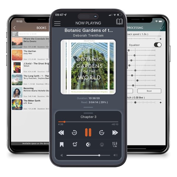 Download fo free audiobook Botanic Gardens of the World: The Story of science, horticulture, and discovery in 40 gardens by Deborah Trentham and listen anywhere on your iOS devices in the ListenBook app.
