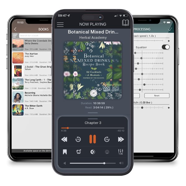 Download fo free audiobook Botanical Mixed Drinks Recipe Book by Herbal Academy and listen anywhere on your iOS devices in the ListenBook app.