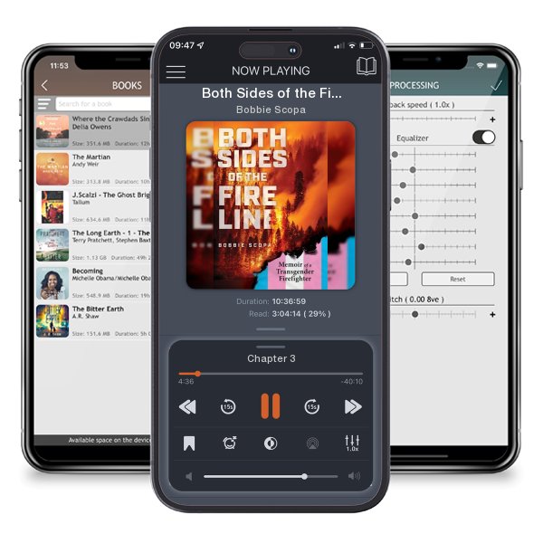 Download fo free audiobook Both Sides of the Fire Line: Memoir of a Transgender Firefighter by Bobbie Scopa and listen anywhere on your iOS devices in the ListenBook app.