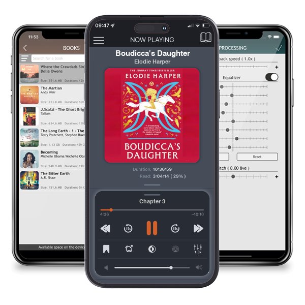 Download fo free audiobook Boudicca\'s Daughter by Elodie Harper and listen anywhere on your iOS devices in the ListenBook app.