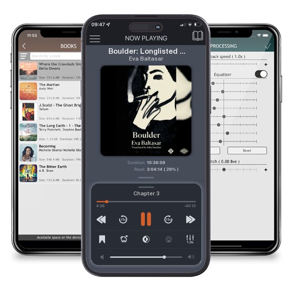 Download fo free audiobook Boulder: Longlisted for the 2023 International Booker Prize by Eva Baltasar and listen anywhere on your iOS devices in the ListenBook app.