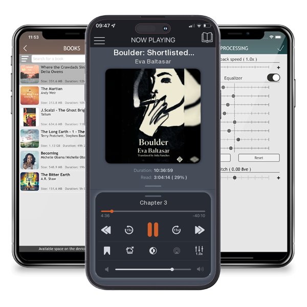 Download fo free audiobook Boulder: Shortlisted for the 2023 International Booker Prize by Eva Baltasar and listen anywhere on your iOS devices in the ListenBook app.