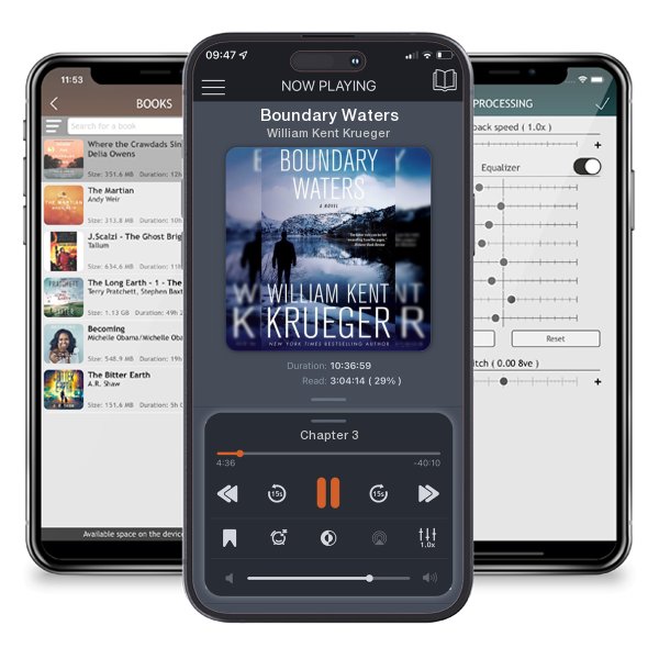 Download fo free audiobook Boundary Waters by William Kent Krueger and listen anywhere on your iOS devices in the ListenBook app.