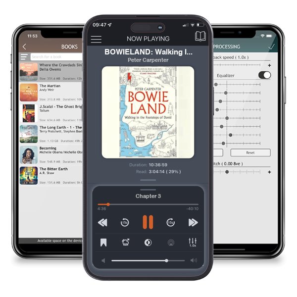 Download fo free audiobook BOWIELAND: Walking In The Footsteps Of David by Peter Carpenter and listen anywhere on your iOS devices in the ListenBook app.