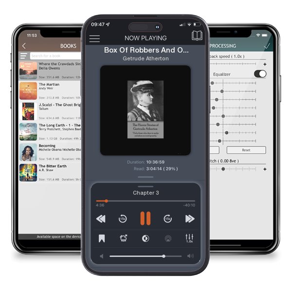 Download fo free audiobook Box Of Robbers And Other Stories: Short story collection from the author of The Wizard Of Oz by Getrude Atherton and listen anywhere on your iOS devices in the ListenBook app.